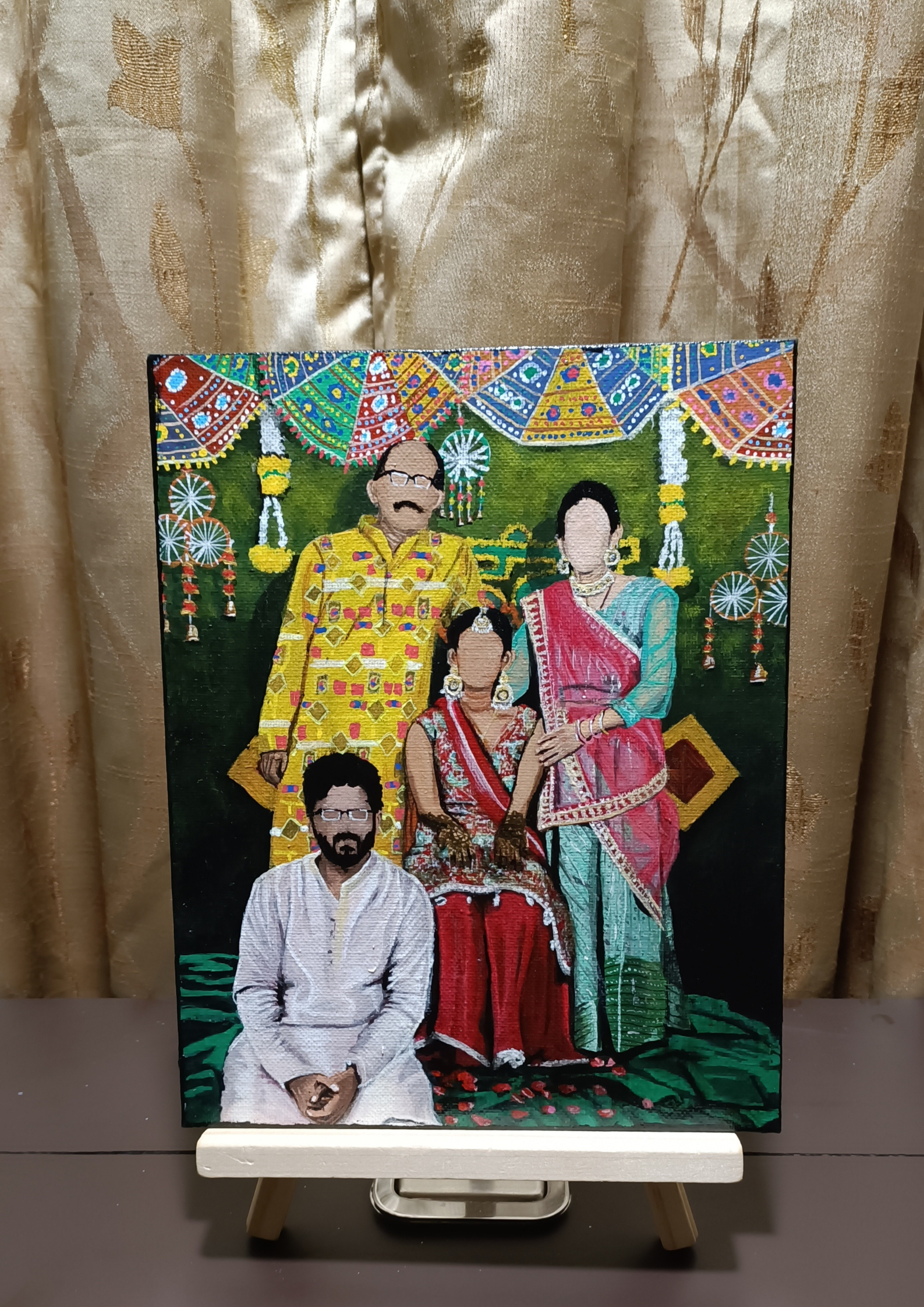 Mini Canvas Portrait