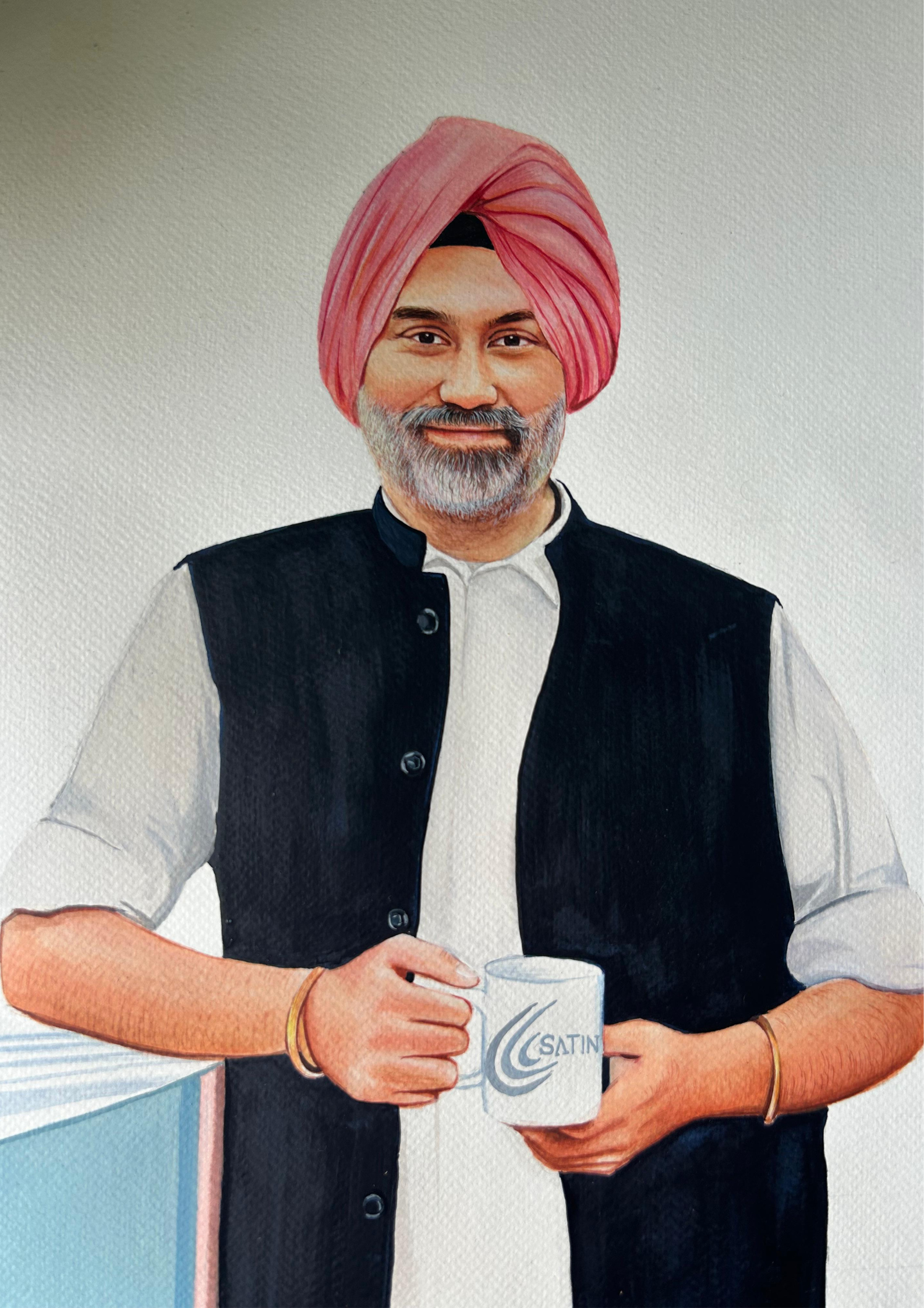 Realistic Digital Portrait