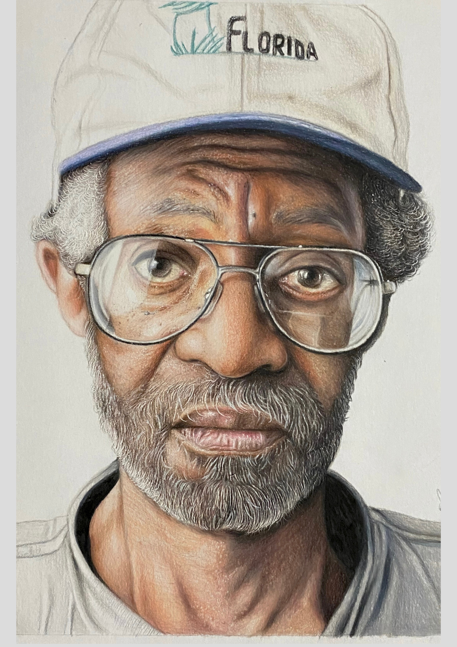 Vibrant Colored Portrait